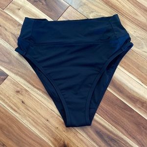 Knix High Rise Leak Proof Swim Bottom, size small